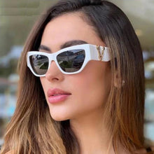 Load image into Gallery viewer, Cat Eye Sunglasses Women 2023 Vintage White Glasses Shades Men Brand Designer  Sun Glasses UV400  Eyewear Oculos