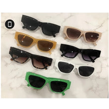 Load image into Gallery viewer, Cat Eye Sunglasses Women 2023 Vintage White Glasses Shades Men Brand Designer  Sun Glasses UV400  Eyewear Oculos