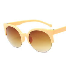 Load image into Gallery viewer, Cat Eye Sunglasses Women Ladies Vintage Sun Glasses Female Round Circle Sexy Retro Oculos De Sol Feminino UV400 Points