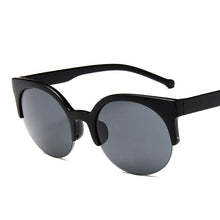 Load image into Gallery viewer, Cat Eye Sunglasses Women Ladies Vintage Sun Glasses Female Round Circle Sexy Retro Oculos De Sol Feminino UV400 Points