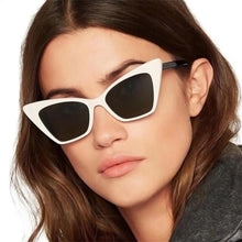 Load image into Gallery viewer, Cat Eye Sunglasses Women Glasses Retro Frame Steampunk Lady Eyeglasses Gafas Eyewear