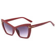 Load image into Gallery viewer, Cat Eye Sunglasses Women Irregular Square Sun Glasses Brand Designer Gradient Lens Sexy Ladies Shades Female Gafas de Sol UV400