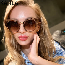 Load image into Gallery viewer, Cat Eye Sunglasses Women Leopard 2023 Trending  Brand Designer Eyewear Shades Sun Glasses For Women Lentes De Sol Mujer