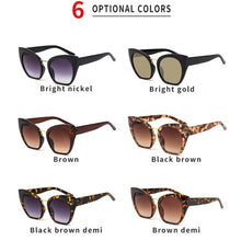 Load image into Gallery viewer, Cat Eye Sunglasses Women Leopard 2023 Trending  Brand Designer Eyewear Shades Sun Glasses For Women Lentes De Sol Mujer