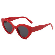 Load image into Gallery viewer, Cat Eye Sunglasses Women Men Designer Triangle Frame Gradient Concave Glasses Leopard Print Travel Punk Eyeglasses Driver UV400