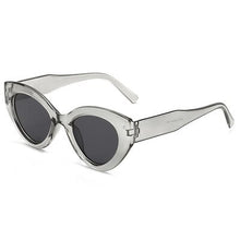 Load image into Gallery viewer, Cat Eye Sunglasses Women Men Designer Triangle Frame Gradient Concave Glasses Leopard Print Travel Punk Eyeglasses Driver UV400