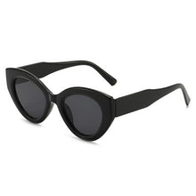 Load image into Gallery viewer, Cat Eye Sunglasses Women Men Designer Triangle Frame Gradient Concave Glasses Leopard Print Travel Punk Eyeglasses Driver UV400