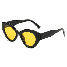 Load image into Gallery viewer, Cat Eye Sunglasses Women Men Designer Triangle Frame Gradient Concave Glasses Leopard Print Travel Punk Eyeglasses Driver UV400