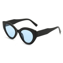 Load image into Gallery viewer, Cat Eye Sunglasses Women Men Designer Triangle Frame Gradient Concave Glasses Leopard Print Travel Punk Eyeglasses Driver UV400
