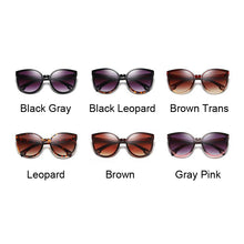 Load image into Gallery viewer, Cat Eye Sunglasses Women Retro Female Shade Sun Glasses Drive Outdoor Gradient Eyewear Gafas De Sol UV400