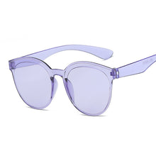 Load image into Gallery viewer, Cat Eye Sunglasses Women Retro Mirror Black Pink Purple Sun Glasses Female Vintage Oculos De Sol Feminino UV400 Points