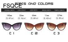 Load image into Gallery viewer, Cat Eye Sunglasses Women Sunglasses Sexy UV400 Sun Glasses Gradient Lens Plastic Female Eyewear  Sunglasses