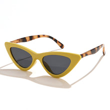 Load image into Gallery viewer, Cat Eye Sunglasses Women Vintage Brand Design Leopard Sunglasses Retro Sexy Ladies Triangle Glasses 2023 Gafas De Sol Mujer