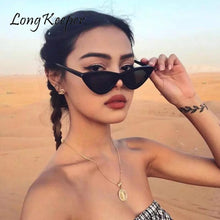 Load image into Gallery viewer, Cat Eye Sunglasses Women Vintage Brand Design Leopard Sunglasses Retro Sexy Ladies Triangle Glasses 2023 Gafas De Sol Mujer