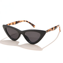 Load image into Gallery viewer, Cat Eye Sunglasses Women Vintage Brand Design Leopard Sunglasses Retro Sexy Ladies Triangle Glasses 2023 Gafas De Sol Mujer