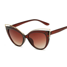 Load image into Gallery viewer, Cat Eye Sunglasses Women Vintage Butterfly Mirror Sun Glasses Female Retro Summer Style Metal Eyeglasses