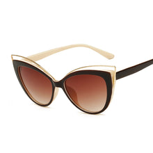Load image into Gallery viewer, Cat Eye Sunglasses Women Vintage Butterfly Mirror Sun Glasses Female Retro Summer Style Metal Eyeglasses
