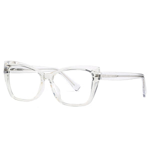 Cat Eye TR90 Optical Frame Glasses Anti-Blue Light Blocking Trend Full Frame Lens Prescription Glasses Computer Glass Eyeglasses