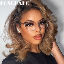 Load image into Gallery viewer, Cat Eye TR90 Optical Frame Glasses Anti-Blue Light Blocking Trend Full Frame Lens Prescription Glasses Computer Glass Eyeglasses