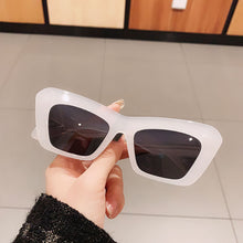 Load image into Gallery viewer, Cat Eye Vintage Sunglasses Women Men Rectangle Retro Brand Designer Sun Glasses Female Male Eyewear Steampunk Oculos De Sol