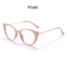 Load image into Gallery viewer, Cat Eye Women Eyeglasses Spectacle Anti-Blue Light Optical Eye Glasses Frame Myopia Prescription Classic Men Computer 2022