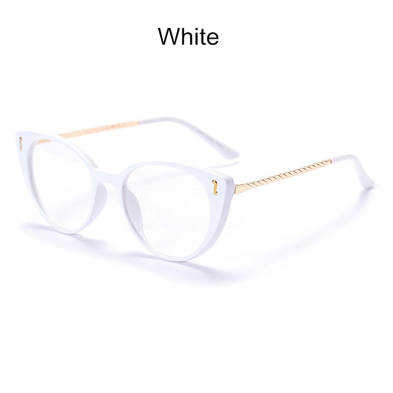 Cat Eye Women Eyeglasses Spectacle Anti-Blue Light Optical Eye Glasses Frame Myopia Prescription Classic Men Computer 2022