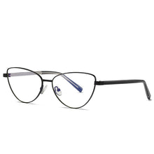 Load image into Gallery viewer, Cat Eye Women Glasses Frame Alloy Full Rim Designer Brand Stylish Eyewear Prescription Spectacles Anti-Scratch