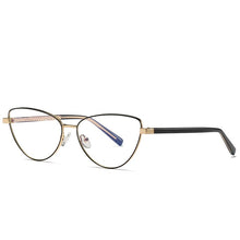 Load image into Gallery viewer, Cat Eye Women Glasses Frame Alloy Full Rim Designer Brand Stylish Eyewear Prescription Spectacles Anti-Scratch