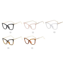 Load image into Gallery viewer, Cat Eye Women Men Computer Glasses Frames Optical Anti Blue Light Transparent Gaming Glasses Eyewear