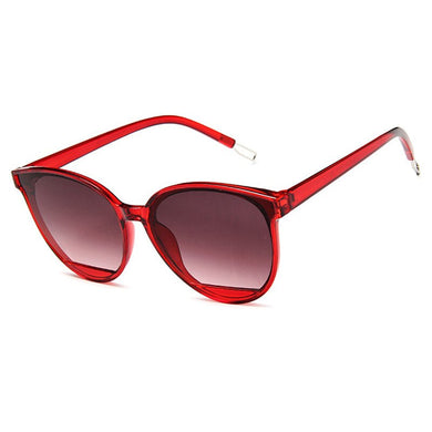 Cat Eye Women Sunglasses Brand Eyeglasses Retro Mirror Eyewear Plastic Gradient Sun Glasses Female UV400 Feminino Gafas De Sol