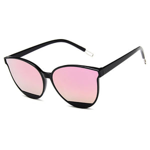 Cat Eye Women Sunglasses Brand Eyeglasses Retro Mirror Eyewear Plastic Gradient Sun Glasses Female UV400 Feminino Gafas De Sol
