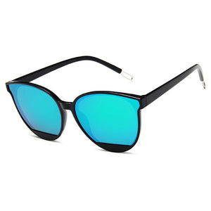 Cat Eye Women Sunglasses Brand Eyeglasses Retro Mirror Eyewear Plastic Gradient Sun Glasses Female UV400 Feminino Gafas De Sol