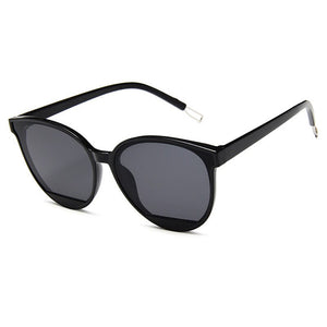 Cat Eye Women Sunglasses Brand Eyeglasses Retro Mirror Eyewear Plastic Gradient Sun Glasses Female UV400 Feminino Gafas De Sol