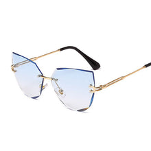 Load image into Gallery viewer, Cat Eye Women Sunglasses  Black Transparent Female Sun Glasses Oculos Feminino De Sol Zonnebril Dames