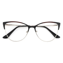 Load image into Gallery viewer, Cat Eye Women&#39;s Computer Glasses Female Eyeglasses Frames For Women Spectacles Ladies Round Decorative Prescription Glasses NEW