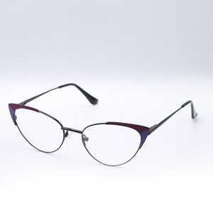 Occhiali da vista da donna Cat Eye con montatura Occhiali finti femminili senza diottrie Marchio di occhiali da vista ottici 