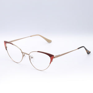 Cat Eye Women's Eyeglasses With Frames Luxury Female Fake Glasses Without Diopters Optical Prescription Eyewear Fashion Brand