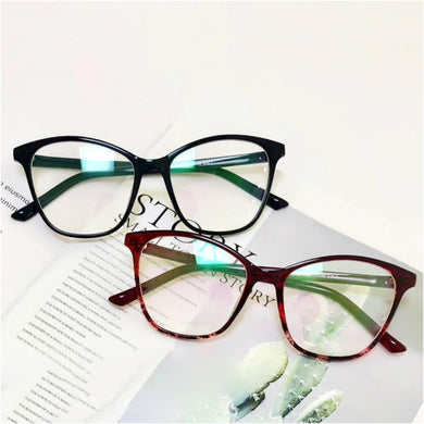 Cat Eye glasses Frame Women Retro Black Clear Optical Glasses Frame Spectacle Gafas oculos eyewear Transparent fake glasses 2022