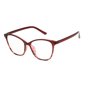 Cat Eye glasses Frame Women Retro Black Clear Optical Glasses Frame Spectacle Gafas oculos eyewear Transparent fake glasses 2022