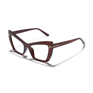 Cat Eye prescription Frames Glasses Women Retro Optics Spectacle Frame Personality  Eyeglasses  Brand Clear Lens