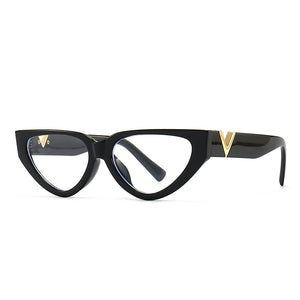 Cat Eyes Blockiing  Anti-Blue Light Glasses Women 2023 Zebra Optical Glasses Men Computer Frame Prescription Spectacle Glasses