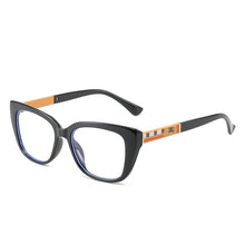Carica l&#39;immagine nel visualizzatore di Gallery, Cat Eyes Computer Montatura da vista Donna Uomo 2023 Square Brand Designer Protezione UV400 Occhiali a luce blu 