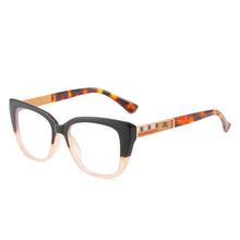 Carica l&#39;immagine nel visualizzatore di Gallery, Cat Eyes Computer Montatura da vista Donna Uomo 2023 Square Brand Designer Protezione UV400 Occhiali a luce blu 