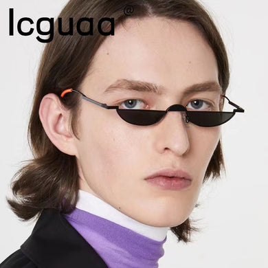 Cat Eyes Small Sunglasses Women 2023  Brand Designer Flat Top Sun Glasses UV400 Shades