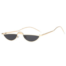 Load image into Gallery viewer, Cat Eyes Small Sunglasses Women 2023  Brand Designer Flat Top Sun Glasses UV400 Shades