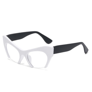 Cat Eyes Sunglasses 2023 Brand Designer Anti-Blue Light Optical EyeWear Gap Frame Eye Glasses Female Male Prescription Glasses