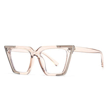 Load image into Gallery viewer, Cat Eyes Sunglasses Big Frame Women Sun Glasses  Brand Designer Blue Light Eyeglasses Frames Opyical Oculos De Grau Femini