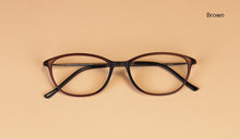 Carica l&#39;immagine nel visualizzatore di Gallery, Cat eye Occhiali ottici ultraleggeri da donna Montature per occhiali Occhiali da vista da uomo Miopia Occhiali trasparenti per computer