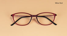 Carica l&#39;immagine nel visualizzatore di Gallery, Cat eye Occhiali ottici ultraleggeri da donna Montature per occhiali Occhiali da vista da uomo Miopia Occhiali trasparenti per computer
