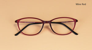 Cat eye Occhiali ottici ultraleggeri da donna Montature per occhiali Occhiali da vista da uomo Miopia Occhiali trasparenti per computer